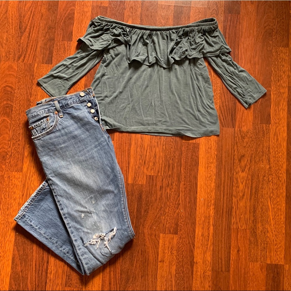 off shoulder top - Picture 5 of 5